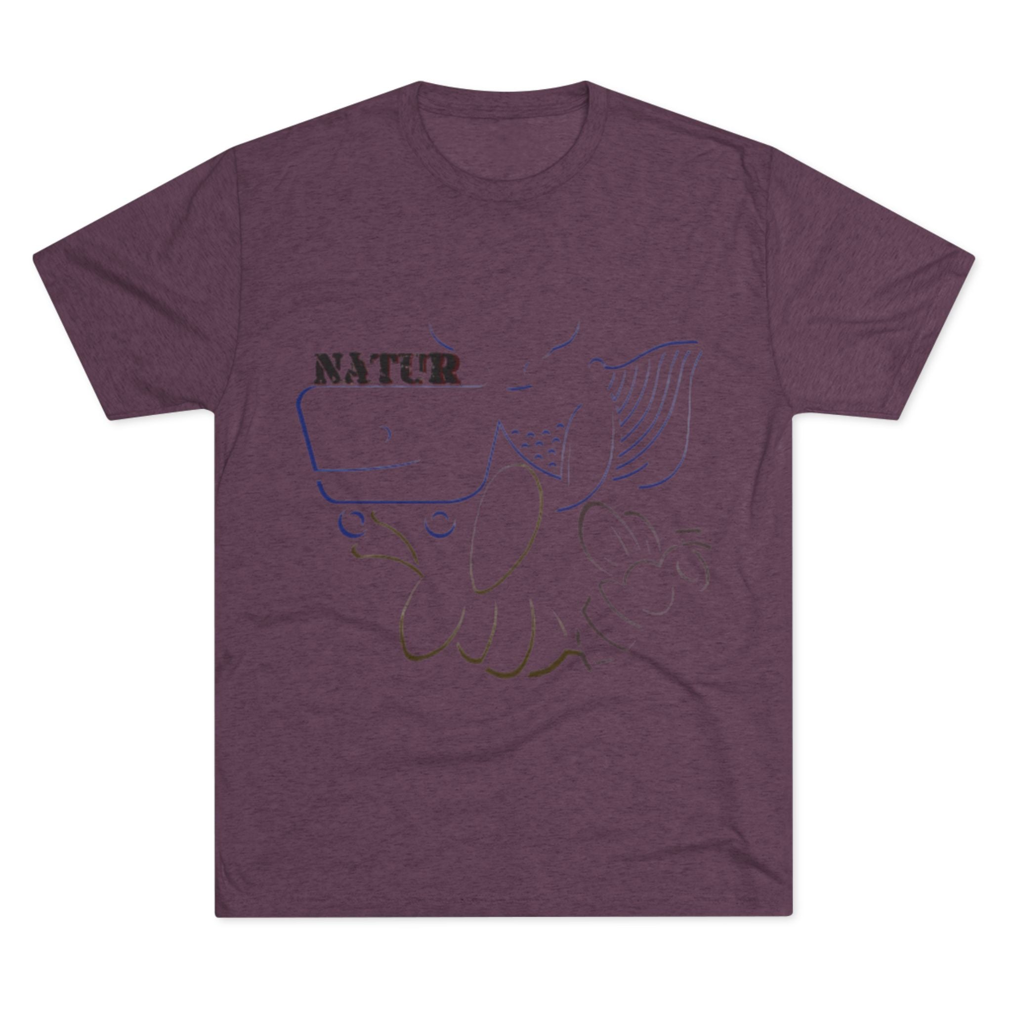 Nature Inspired Tee - Unisex Tri-Blend Crew Tee
