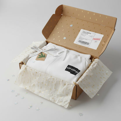 Blessed Embroidered Sweatpants — Fleece Joggers with 'blessed' Script