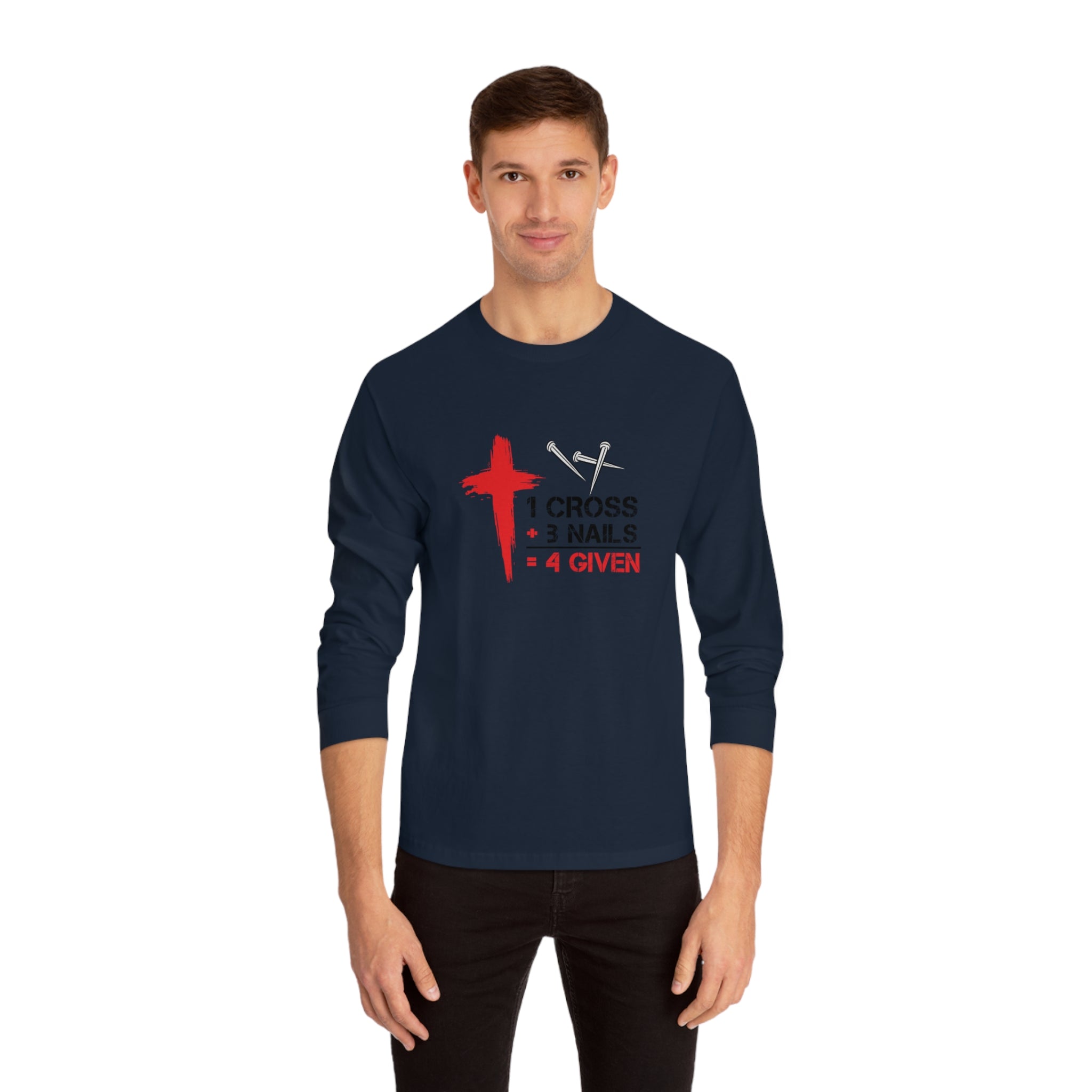 1Cross 3Nails Long Sleeve