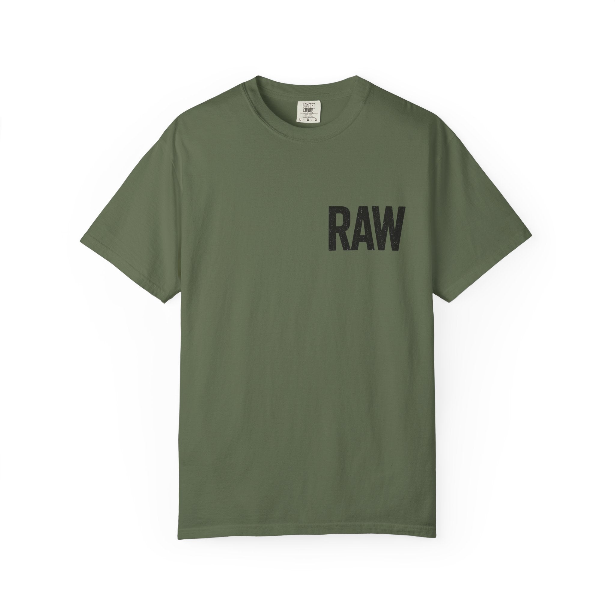 Garment-Dyed T-shirt RAW Design Printify