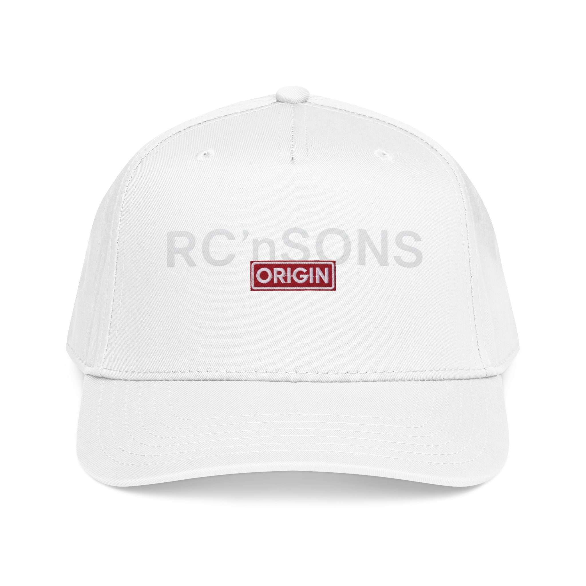 RC'nSONS Embroidered Baseball Cap - Mid Profile Two-Tone Hat