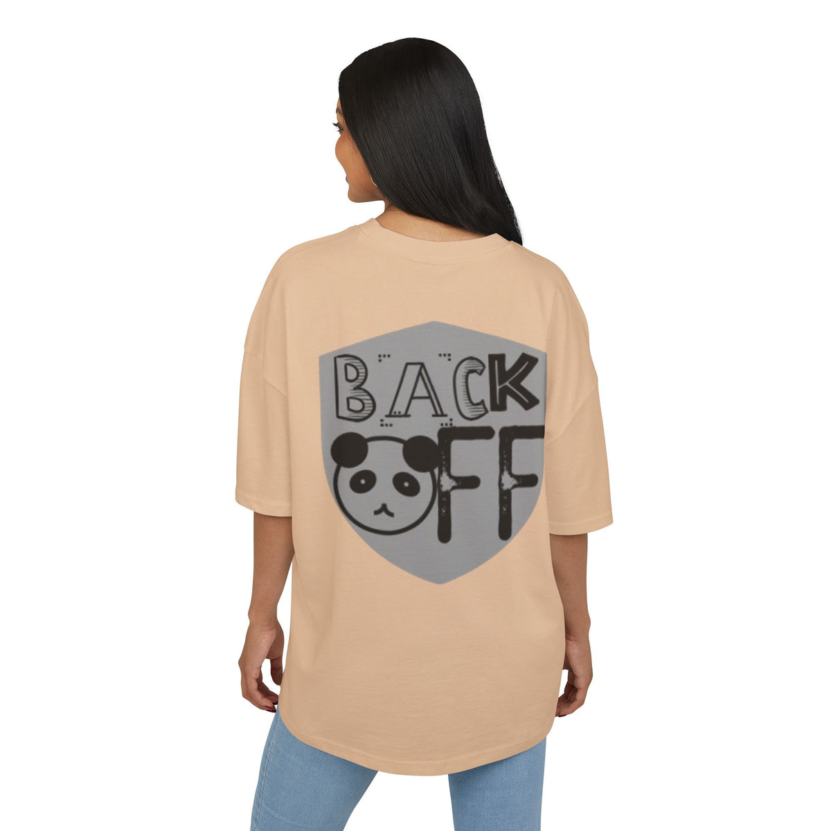 T-Shirt Back off Unisex Ultra Heavy Cotton Box Tee