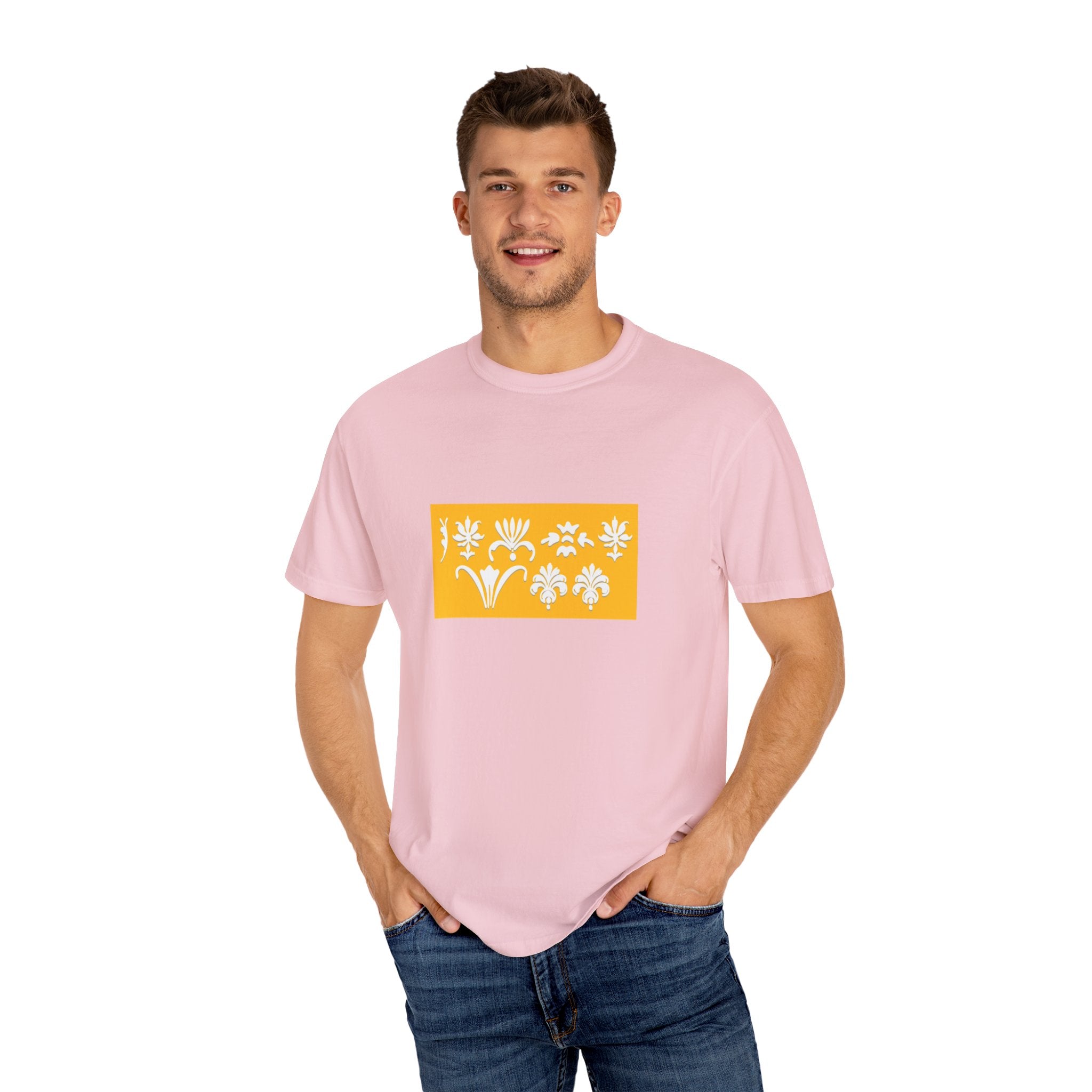 Vibrant Floral Print T-Shirt,Everyday Style