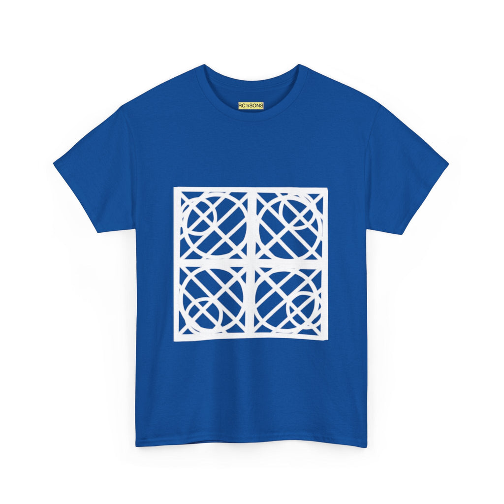 Modern Graphic Tee, Minimalist Cotton Shirt, Casual Unisex Top, Art-Inspired Clothing, Everyday Wear, Gift for Art Lovers Printify