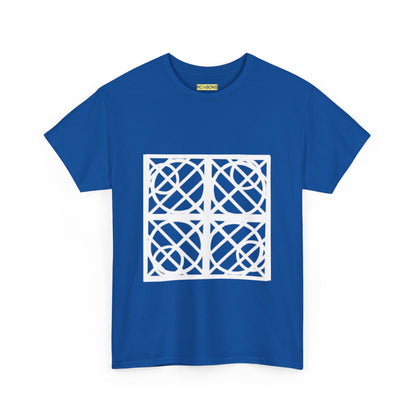 Modern Graphic Tee, Minimalist Cotton Shirt, Casual Unisex Top, Art-Inspired Clothing, Everyday Wear, Gift for Art Lovers Printify