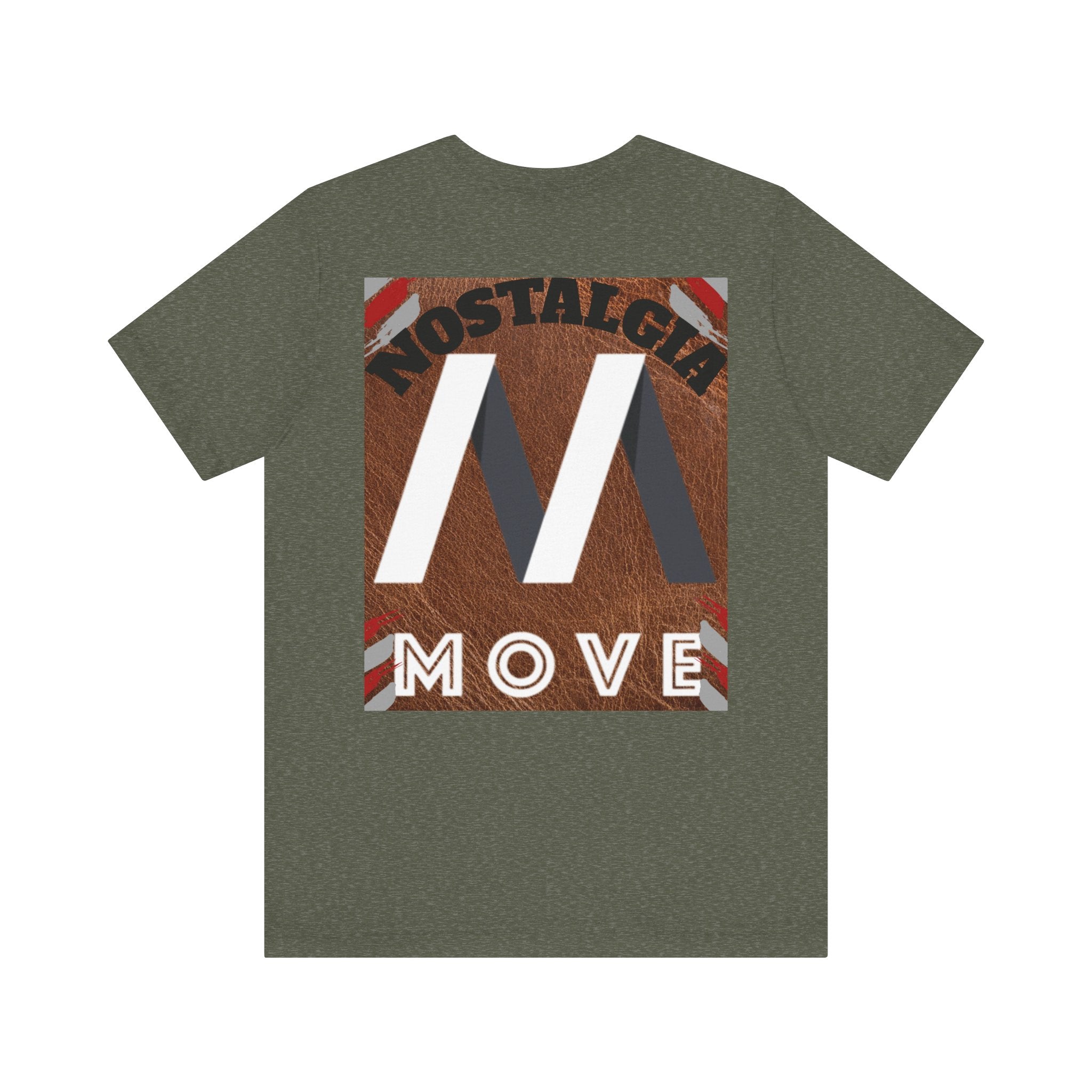 Nostalgic Movement Short Sleeve Tee, Vintage Graphic Tee, Unisex Casual T-Shirt, Gift for Retro Lovers, Summer Fashion