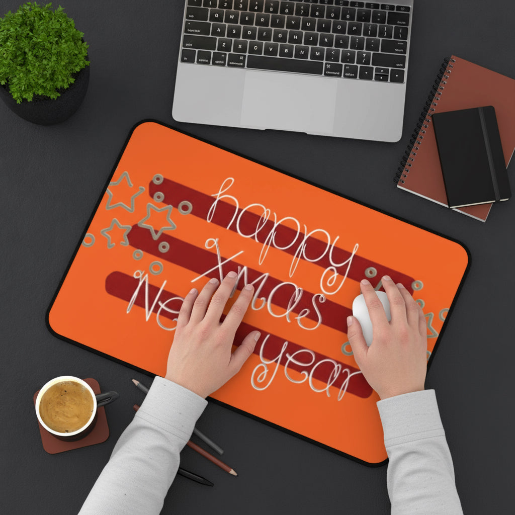 Festive Desk Mat for Christmas & new year Printify