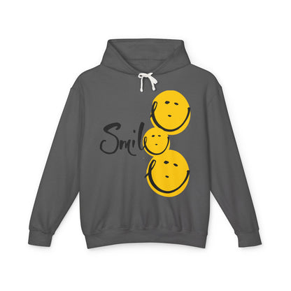 Smile Lightweight Hooded Sweatshirt