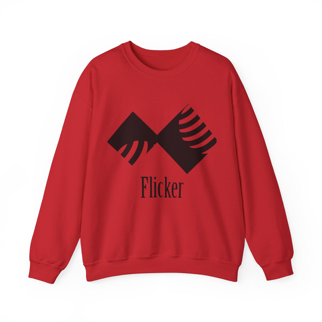 Flicker Unisex Heavy Blend Crewneck Sweatshirt - Cozy and Stylish