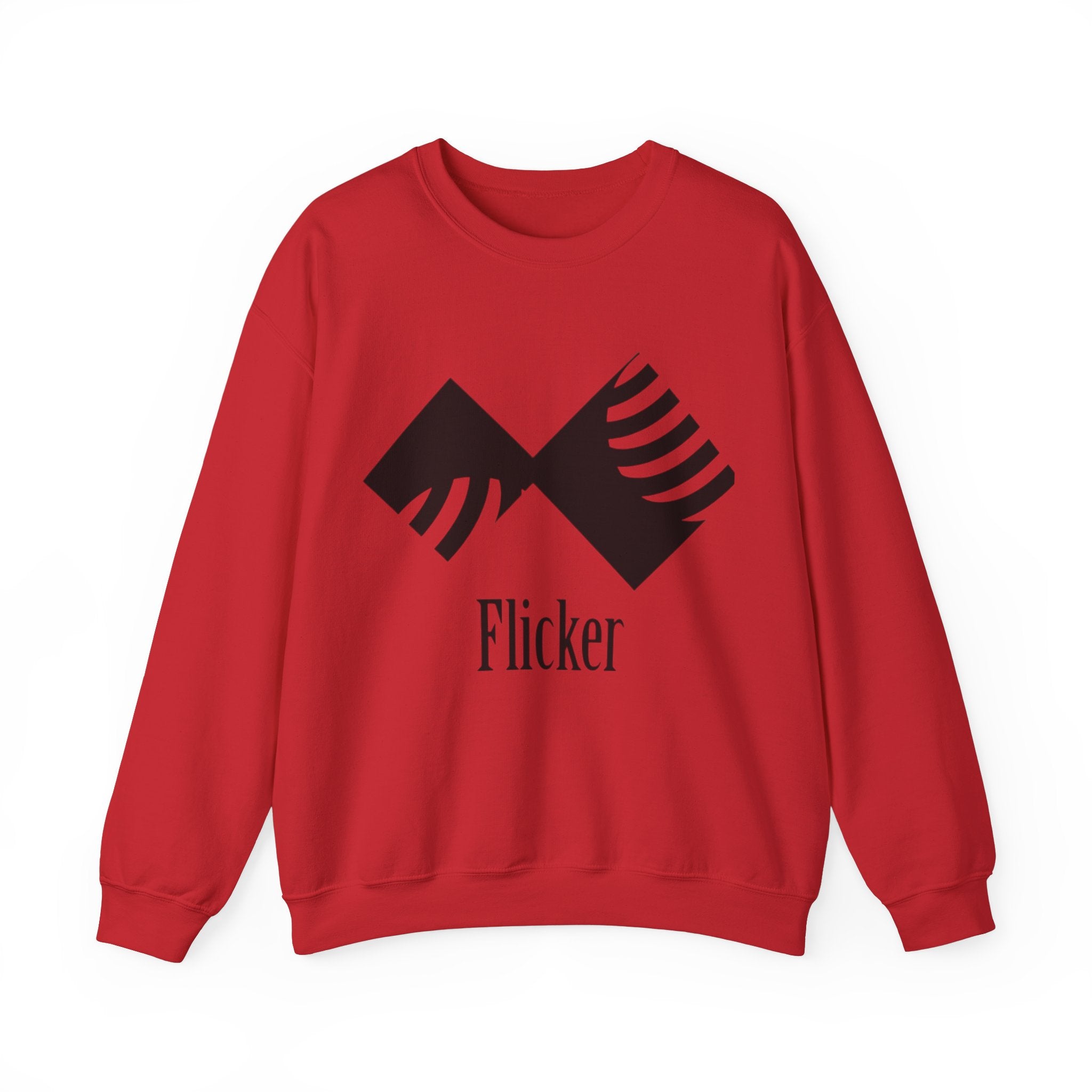 Flicker Unisex Heavy Blend Crewneck Sweatshirt - Cozy and Stylish