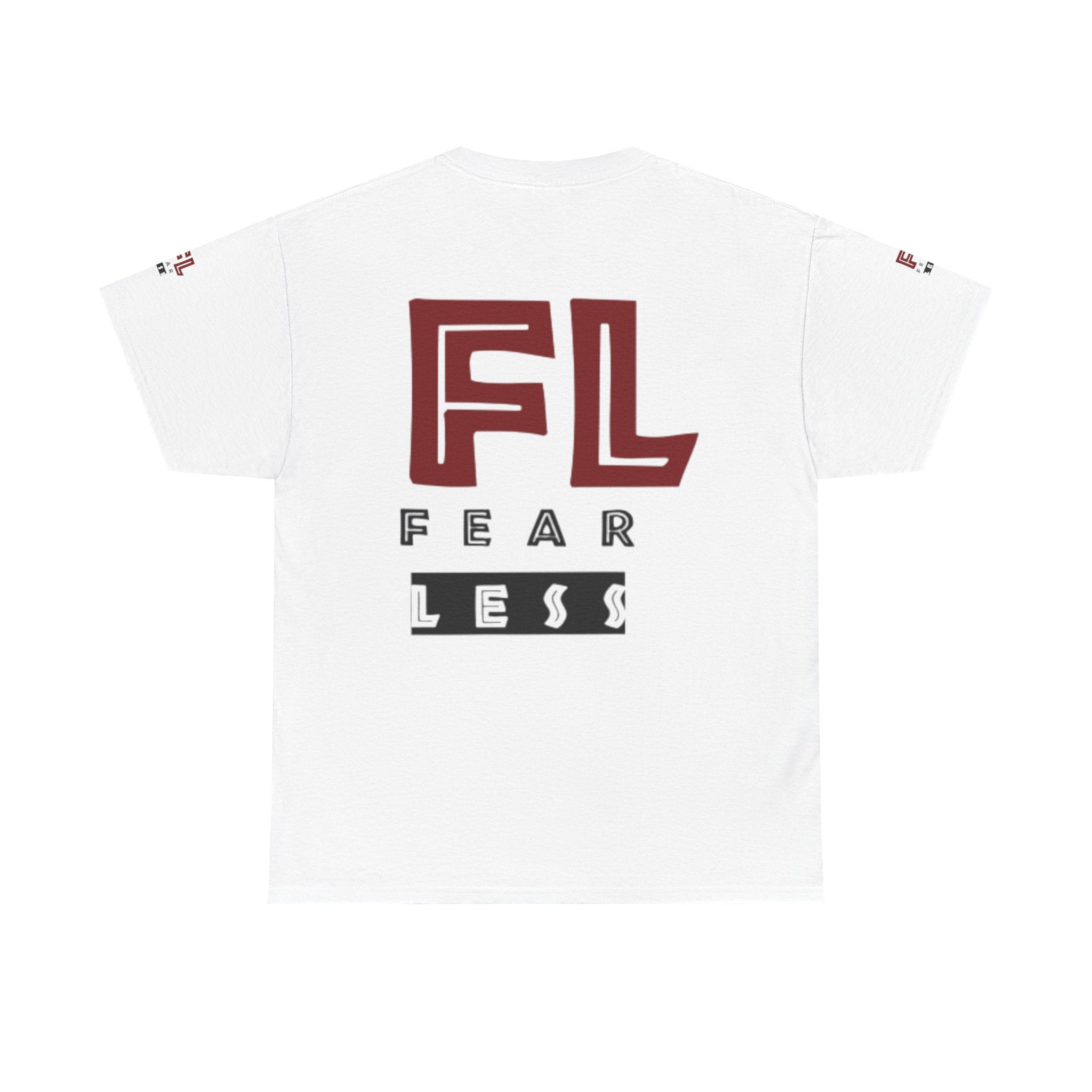 Fearless Graphic Unisex Heavy Cotton Tee - Bold Statement Shirt