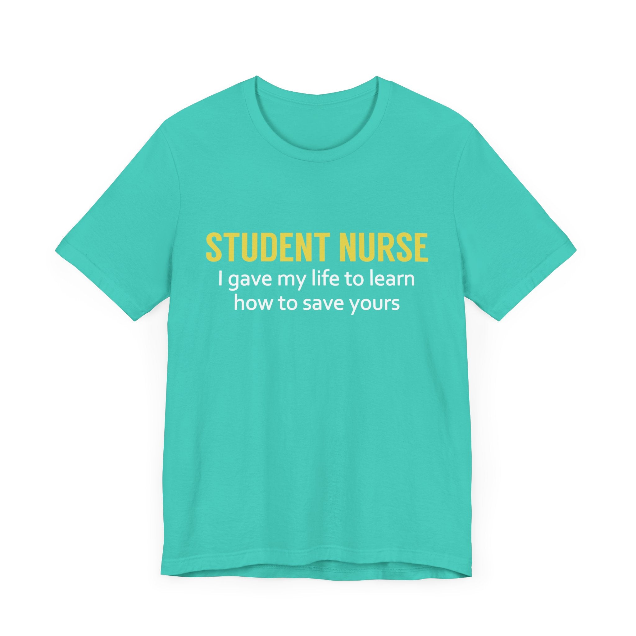 Tee-shirt unisexe infirmière étudiante 