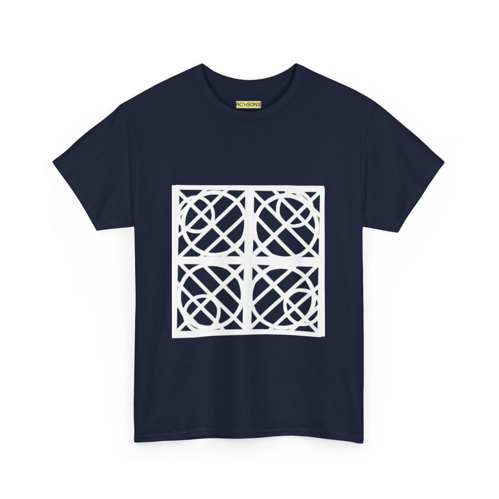 Modern Graphic Tee, Minimalist Cotton Shirt, Casual Unisex Top, Art-Inspired Clothing, Everyday Wear, Gift for Art Lovers Printify
