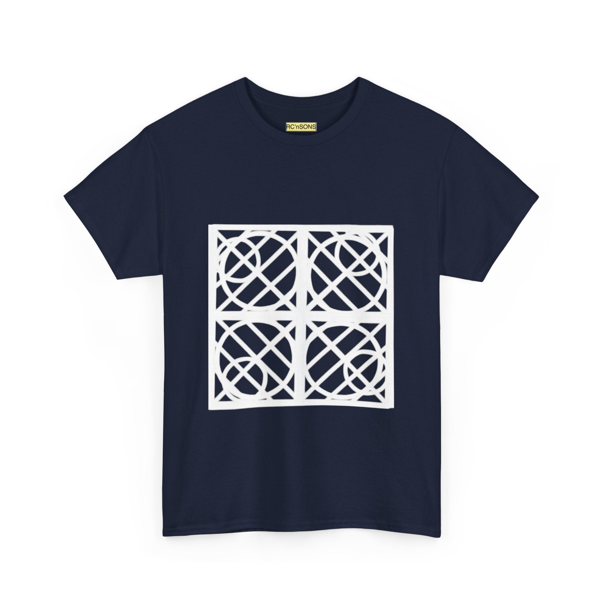Modern Graphic Tee, Minimalist Cotton Shirt, Casual Unisex Top, Art-Inspired Clothing, Everyday Wear, Gift for Art Lovers Printify
