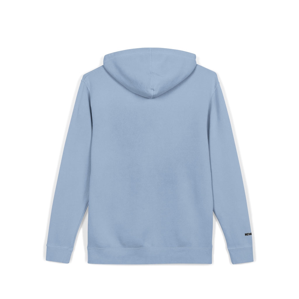 Embroidered Unisex Pigment-Dyed Hoodie - Cozy Streetwear, Perfect for Casual Days, Gift for Friends, Fall Fashion, Everyday Comfort