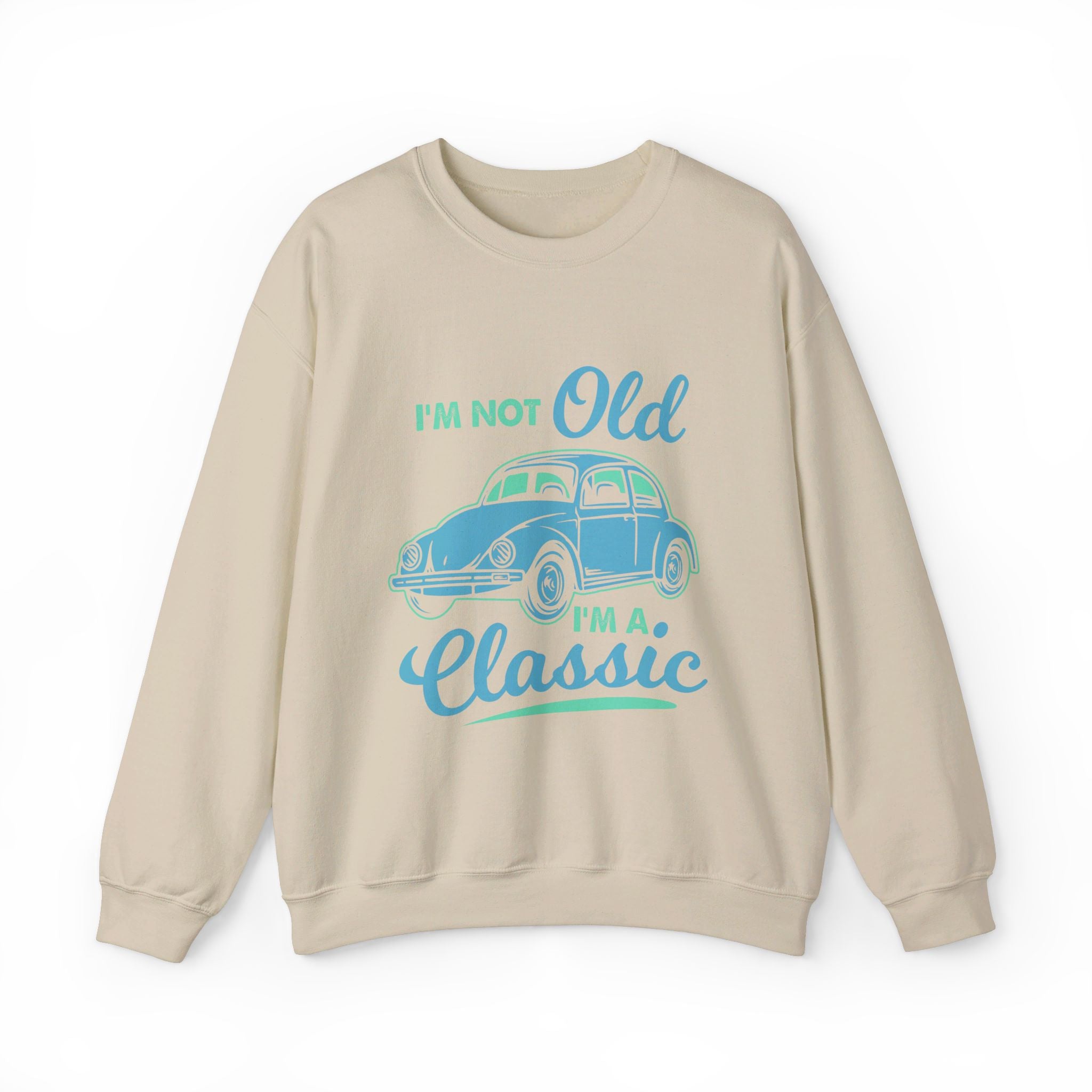 Je ne suis pas vieux, je suis un sweat-shirt unisexe classique 