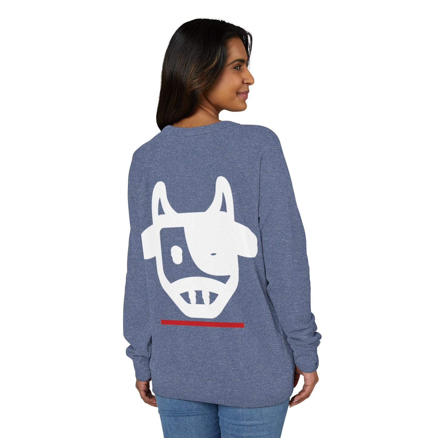 Raglan Crewneck Sweatshirt - Elegante Design Printify