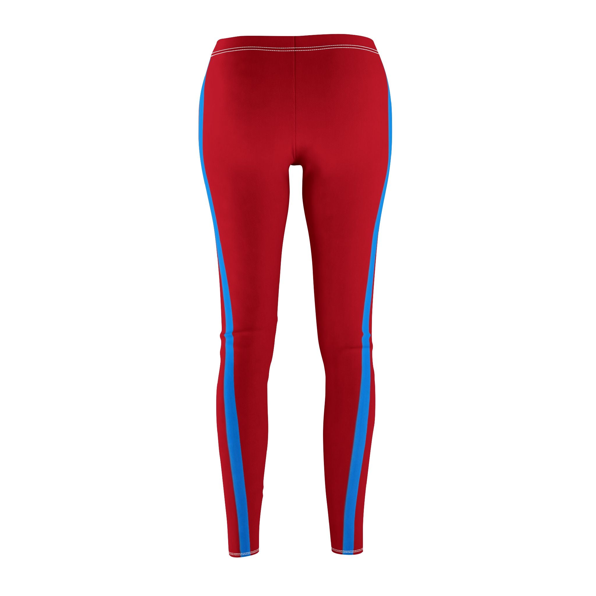 Leggings Blue Stripe - Women's Casual