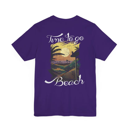 Il est temps d’aller à la plage Tee-shirt unisexe 