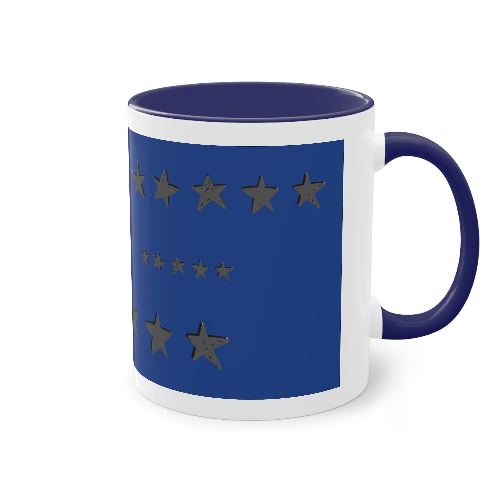 Coffee Mug - Sterne Stars Design, 11oz