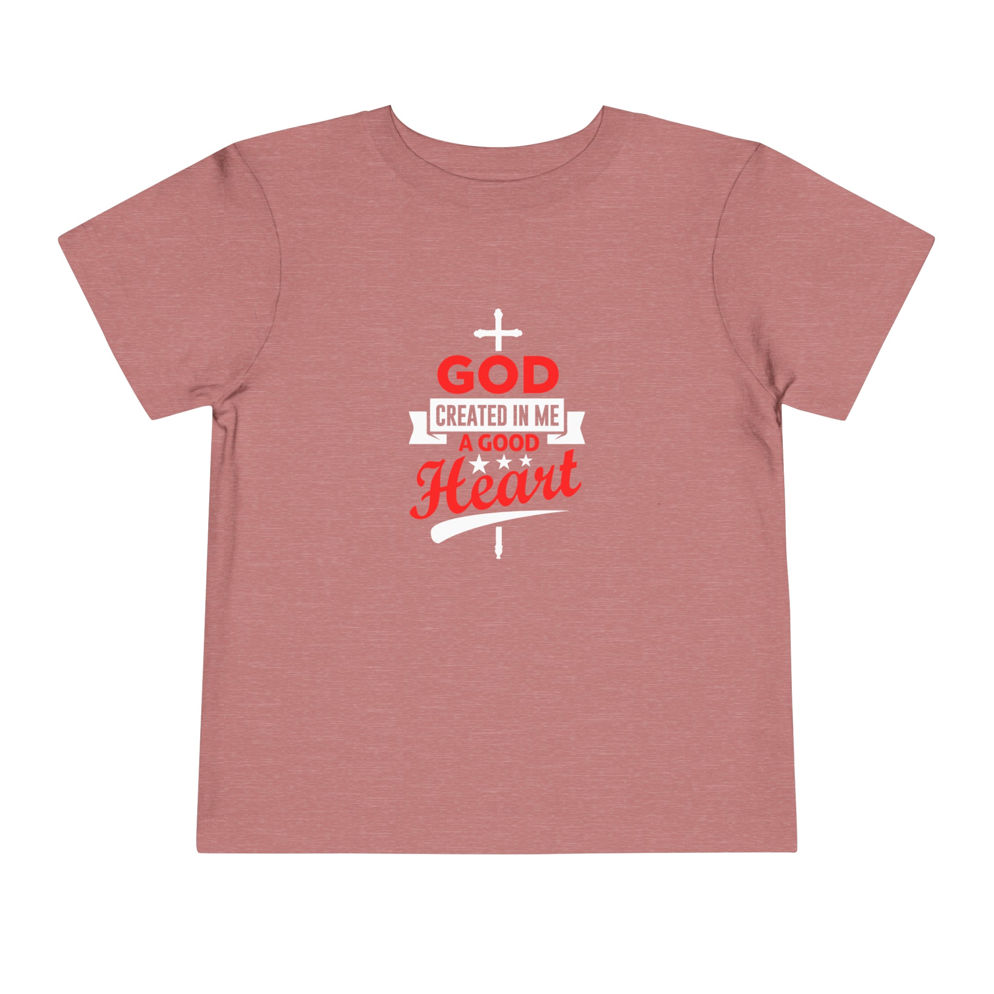 God Created In Me Toddler Tee