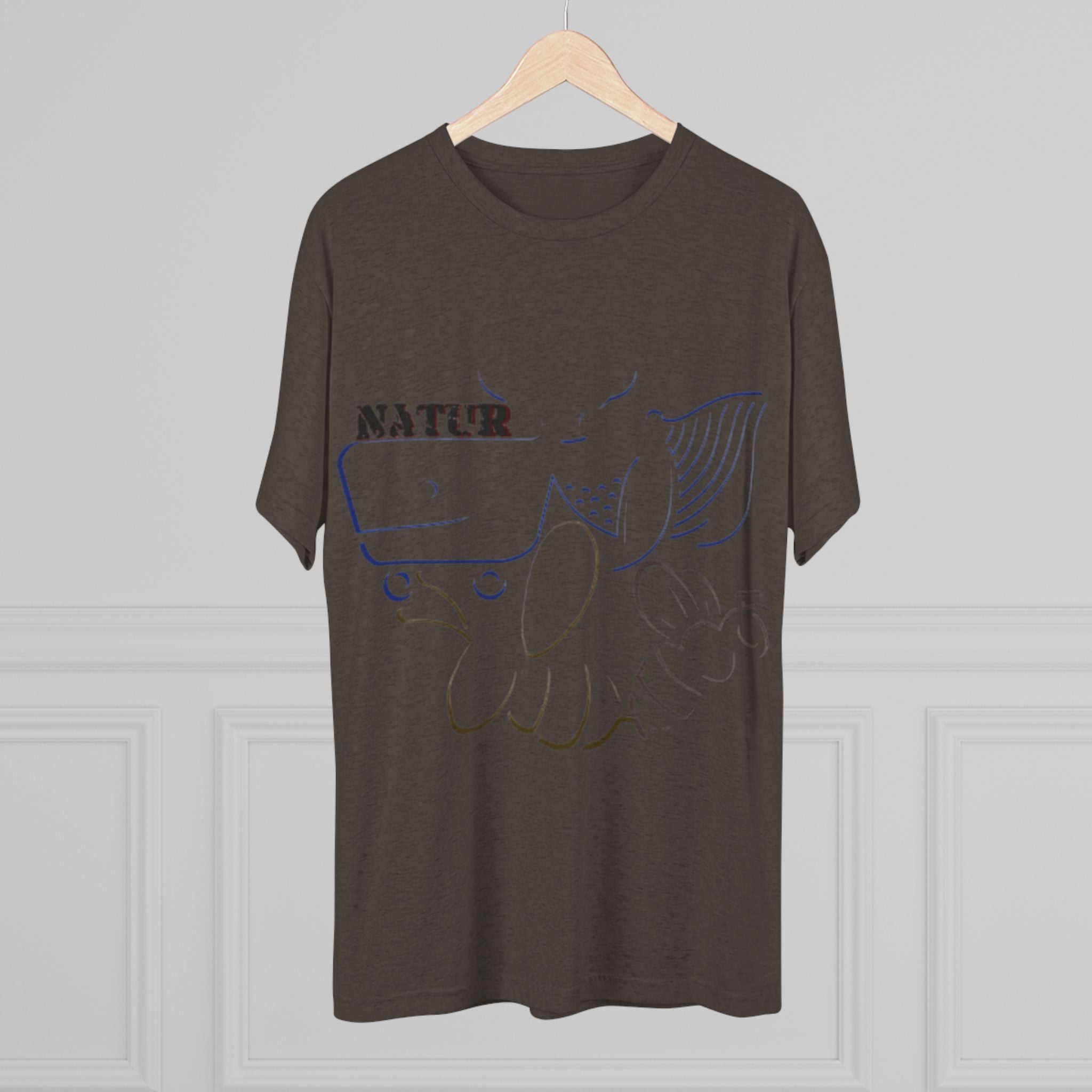 Nature Inspired Tee - Unisex Tri-Blend Crew Tee
