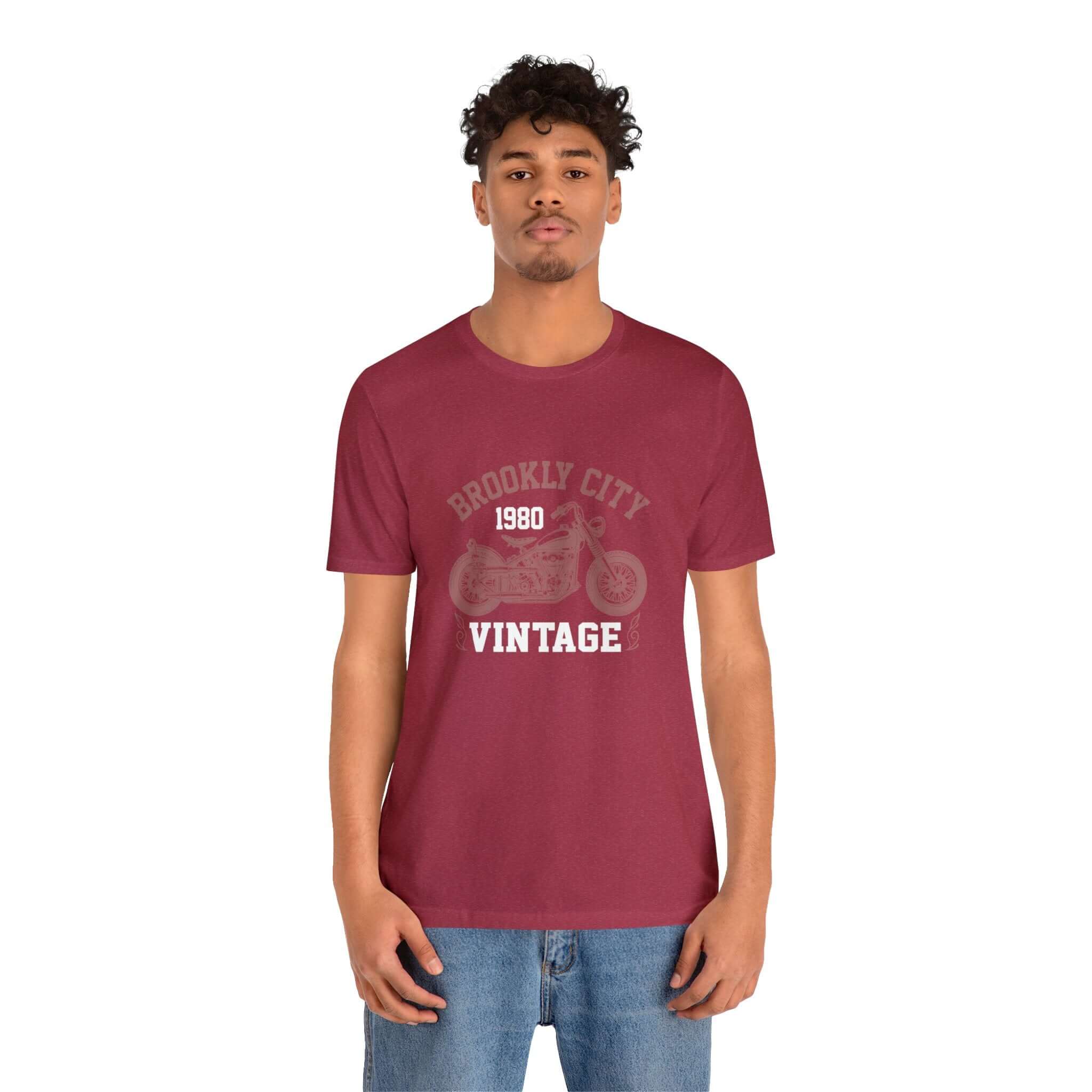 Brookly City 1980 Vintage Unisex Tee - RC’nSONS