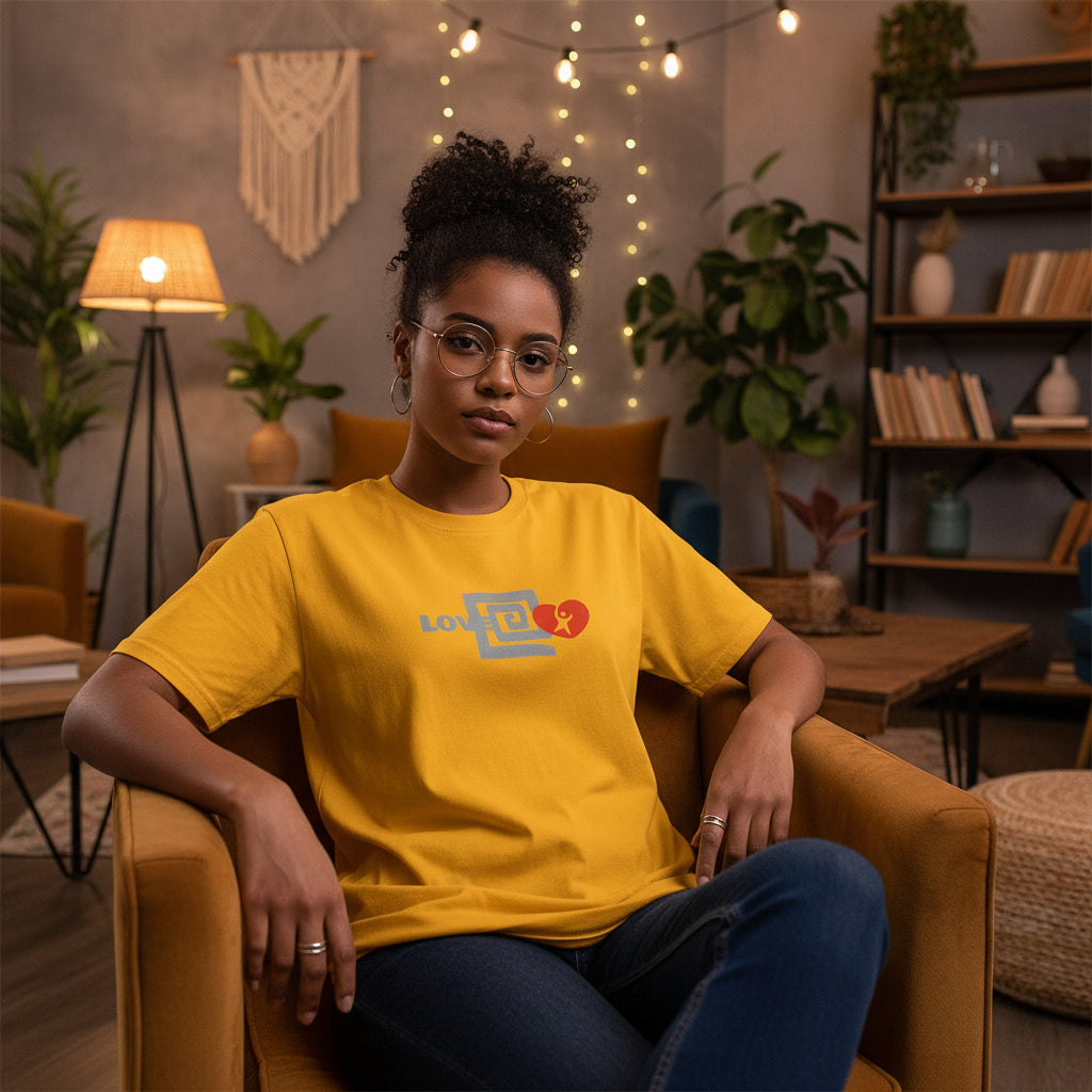 Cute Love Graphic Unisex T-Shirt Printify