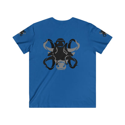 Men's Fitted V-Neck Short Sleeve Tee