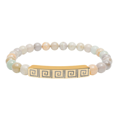 Bracelet Engraved with GL Design Printify