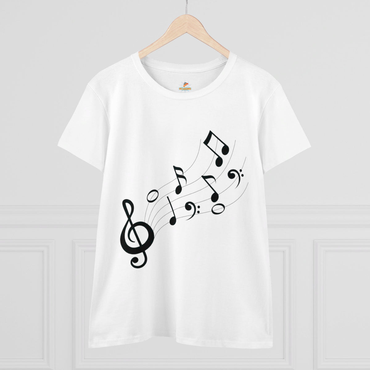 RCNSONS Women's Midweight Cotton Tee