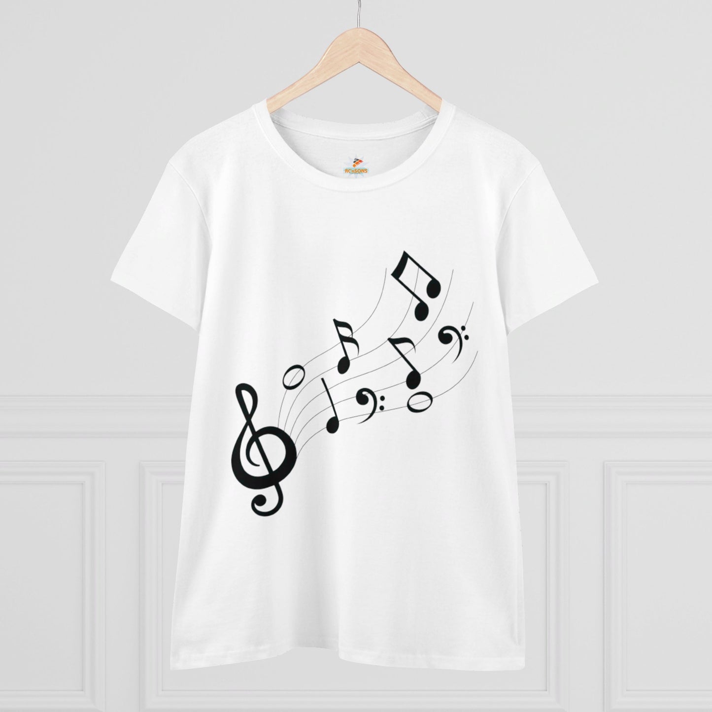 RCNSONS Women's Midweight Cotton Tee