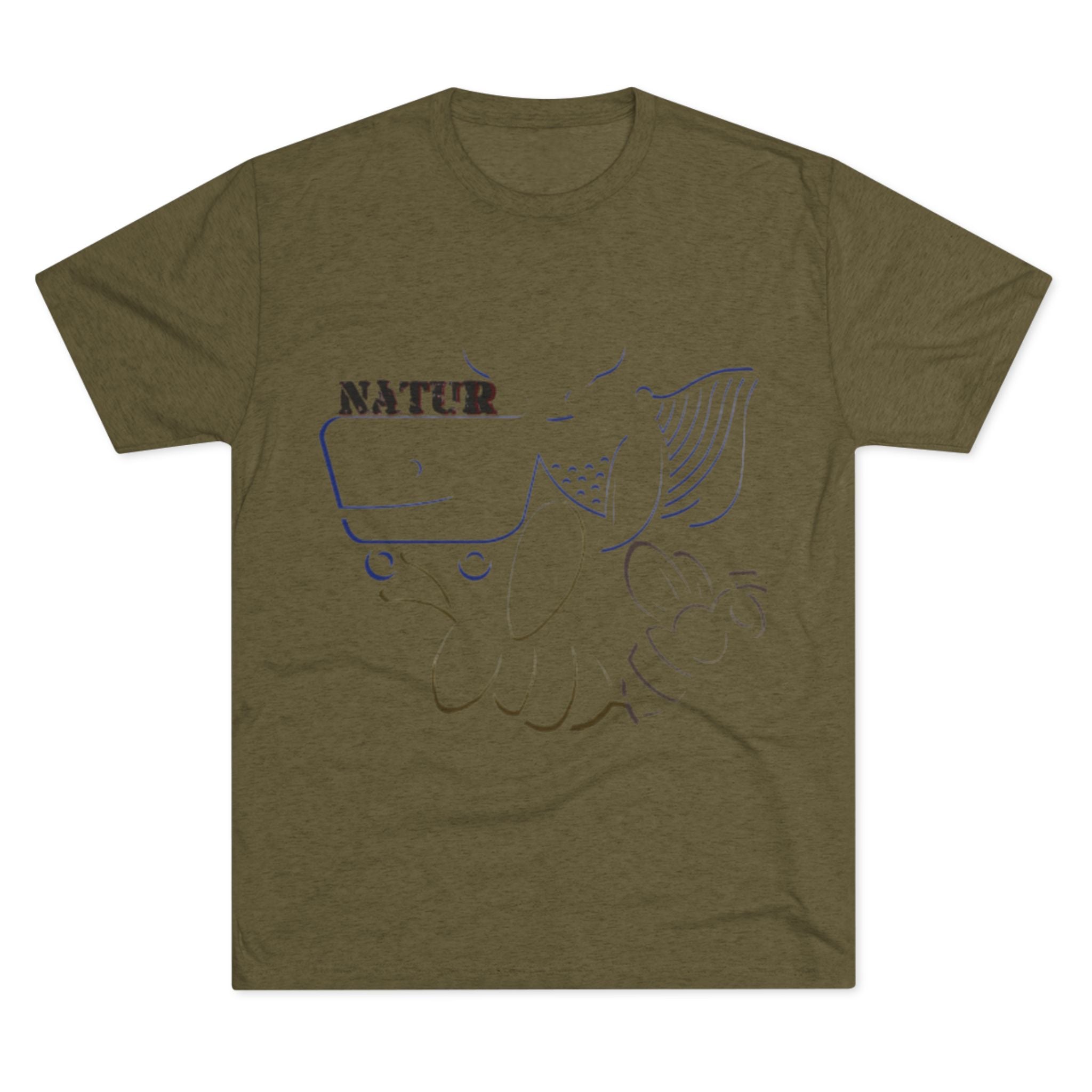 Nature Inspired Tee - Unisex Tri-Blend Crew Tee