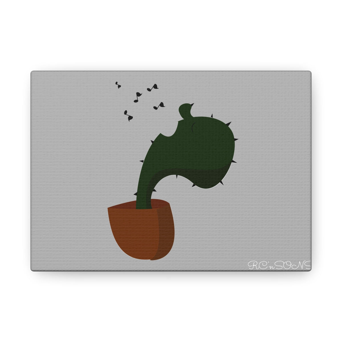 Cactus Design Wall Decor Printify