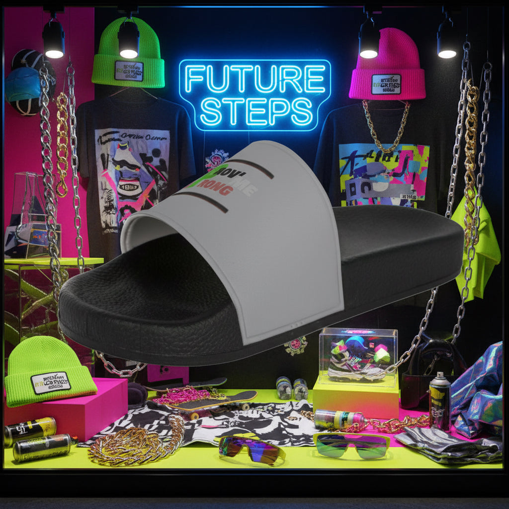 Casual Men's Slide Sandals - Perfect for Summer, Beach, Pool, Relaxing Printify