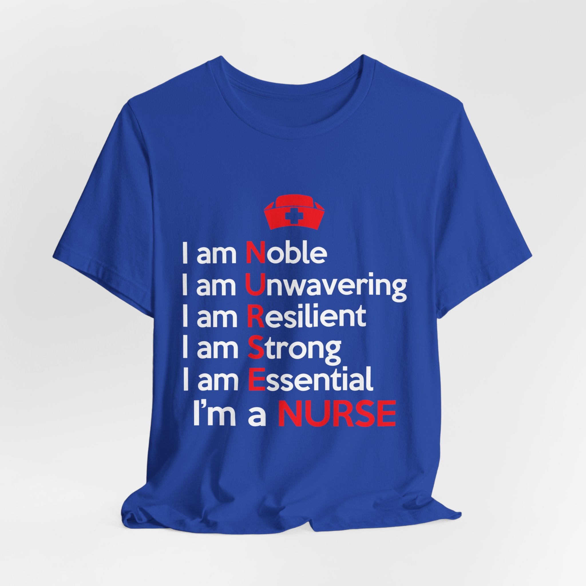 Je suis noble, je suis un tee-shirt unisexe inébranlable 