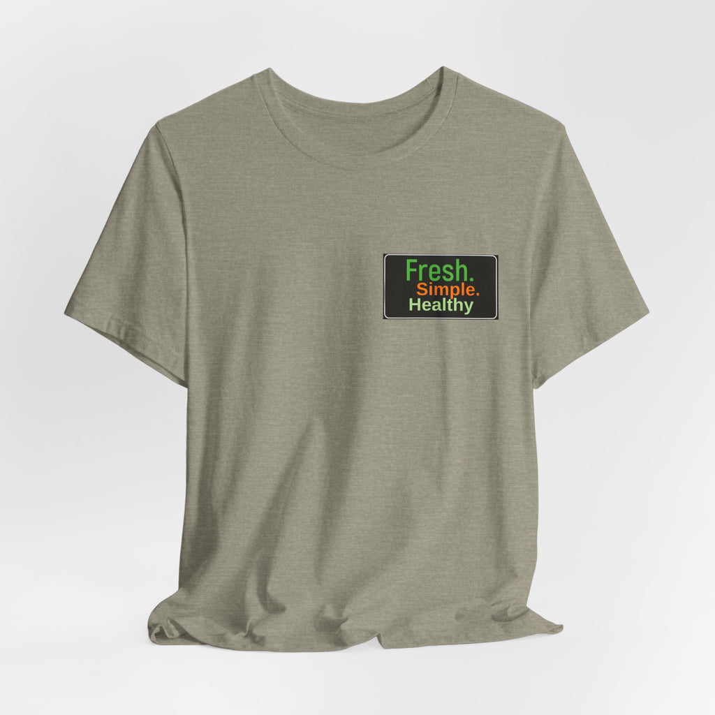 Unisex Fresh Healthy Short Sleeve Tee