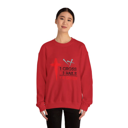 RCNSONS 1 Cross 3 Nails 4 Given Unisex Sweatshirt