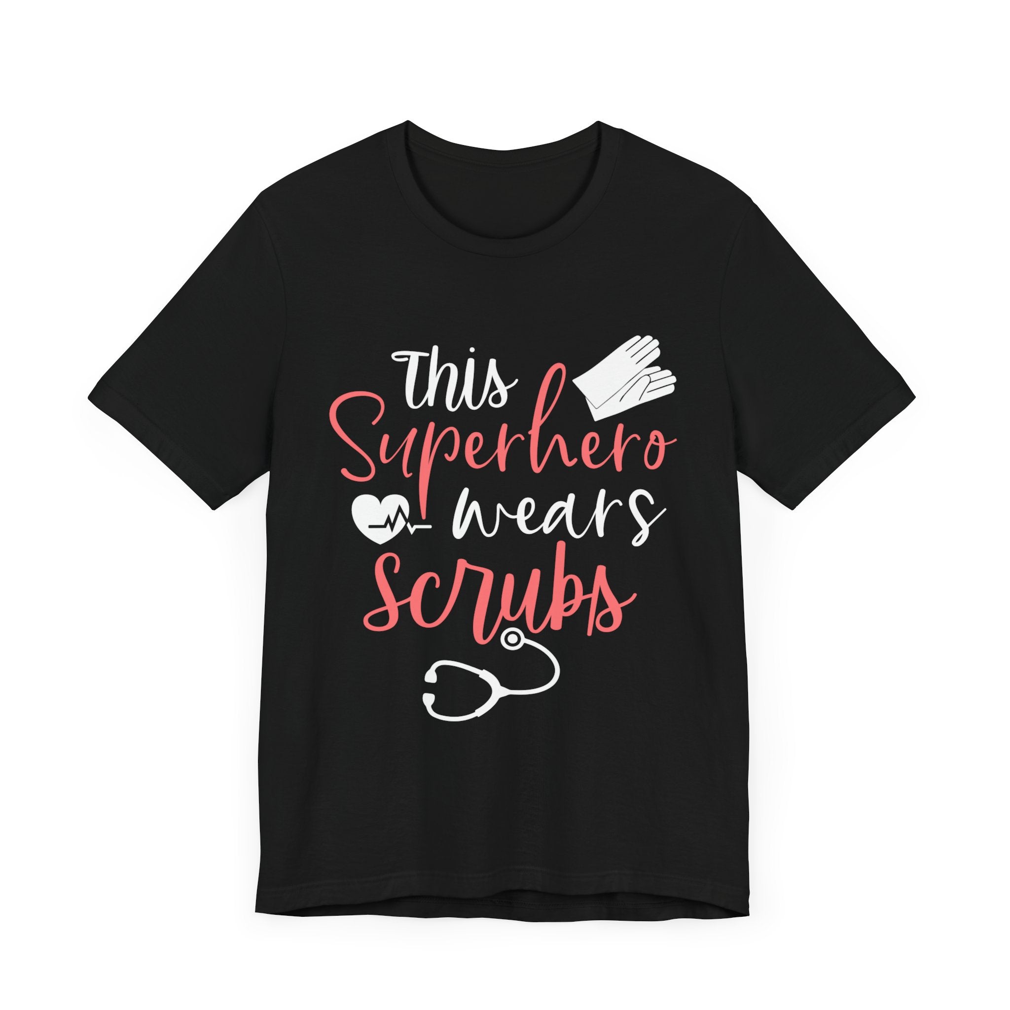 Ce super-héros porte un tee-shirt unisexe Scrubs 