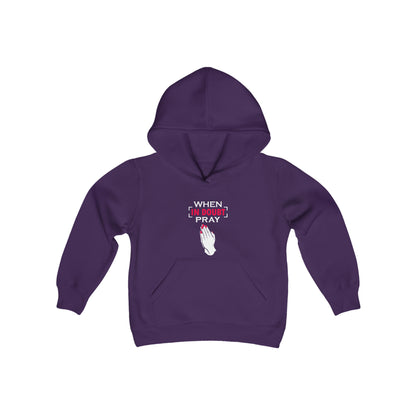 When In Doubt Pray Hooded Sweatshirt