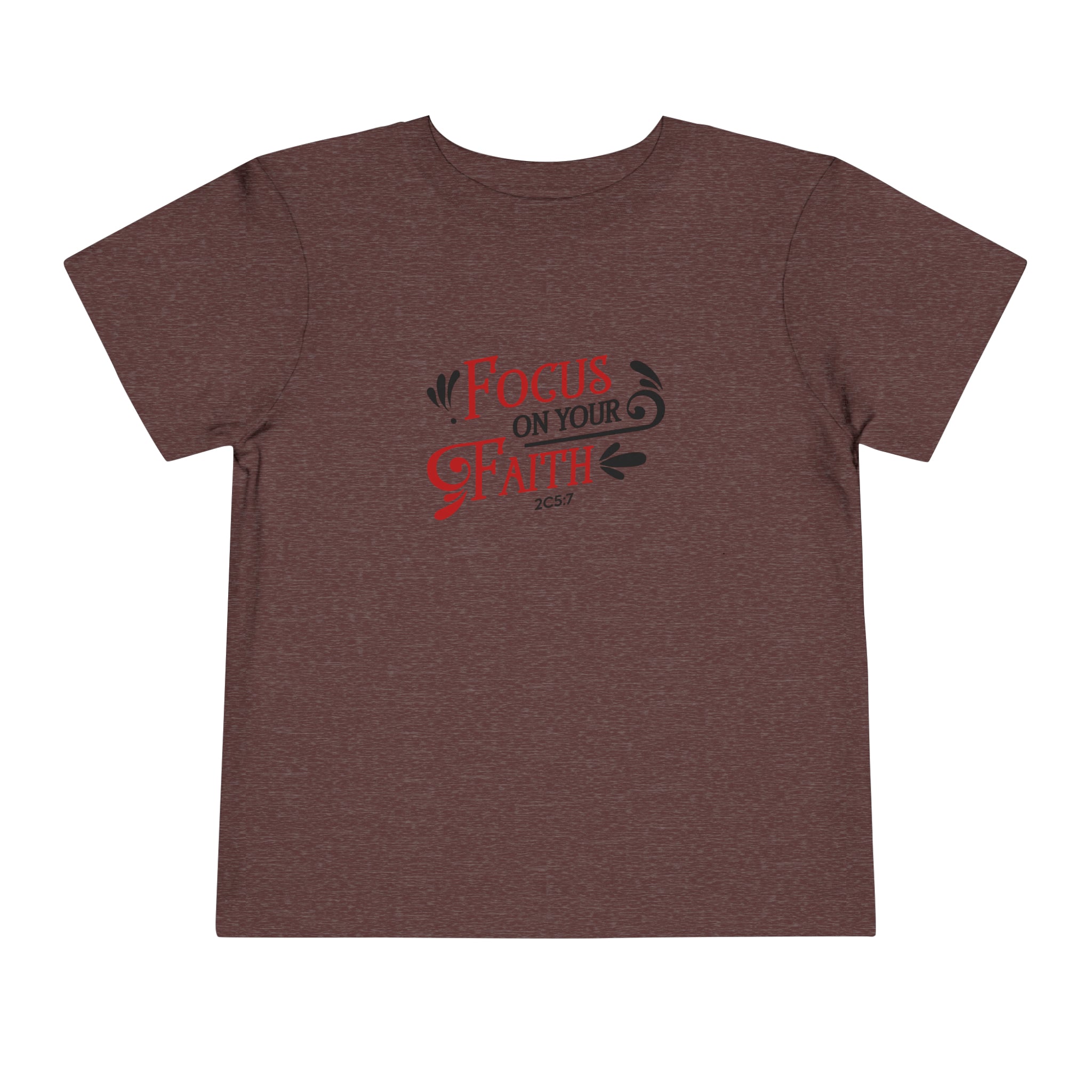 Concentrez-vous sur votre foi Tee-shirt pour tout-petits 