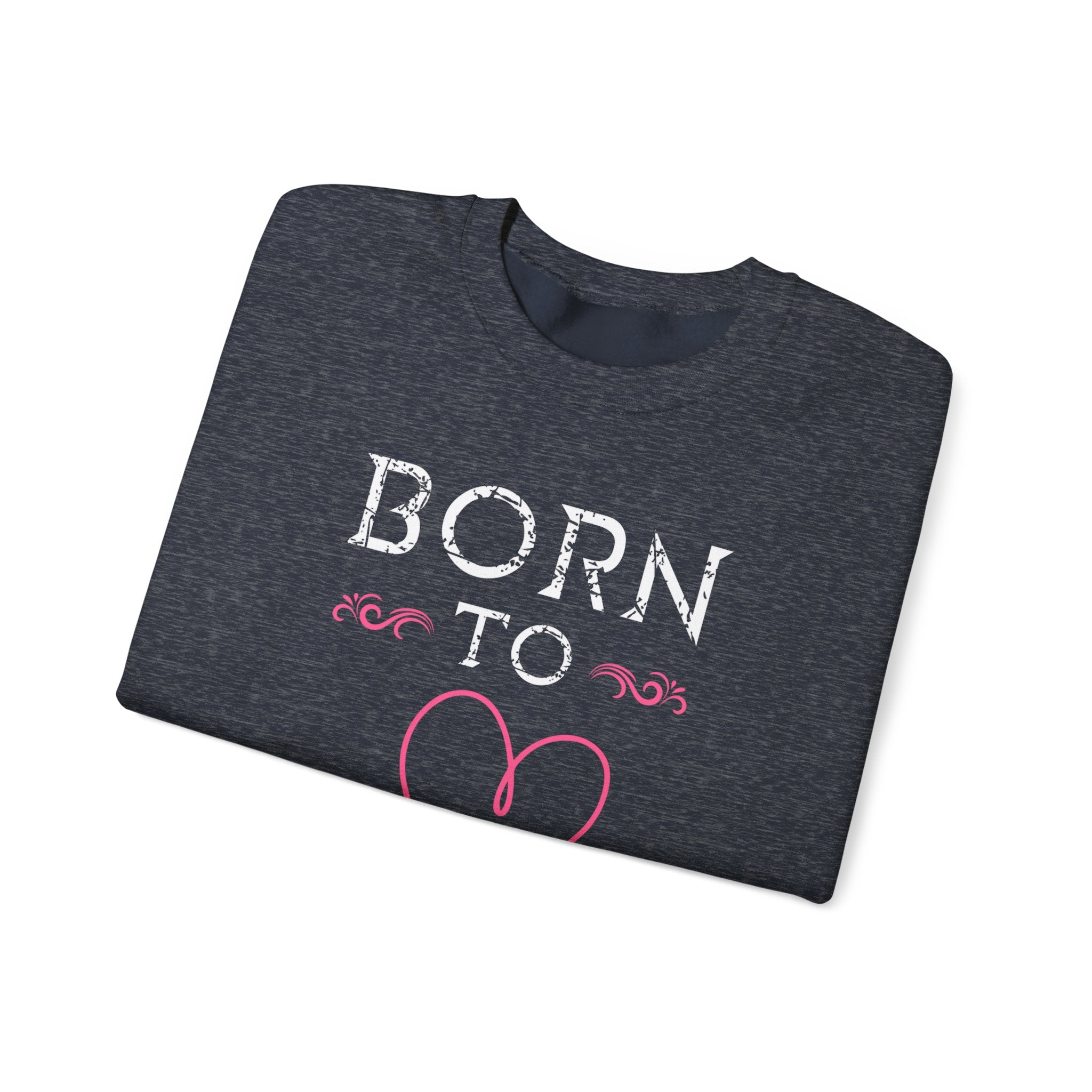 Sweat-shirt unisexe né pour guérir 