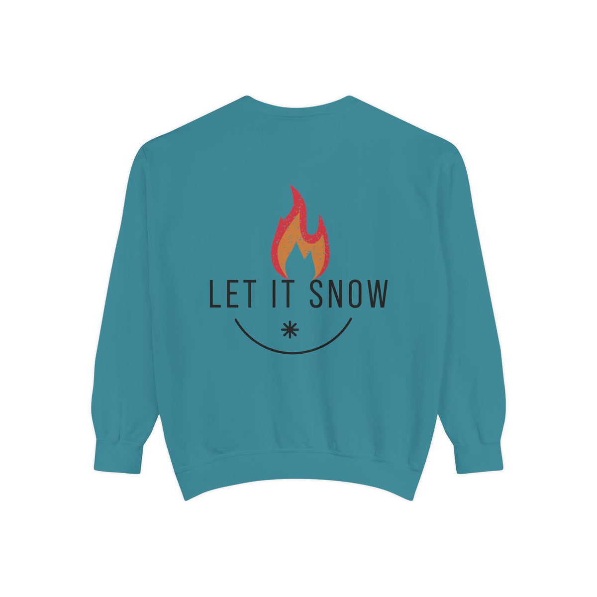 Let It Snow Unisex Garment-Dyed Sweatshirt