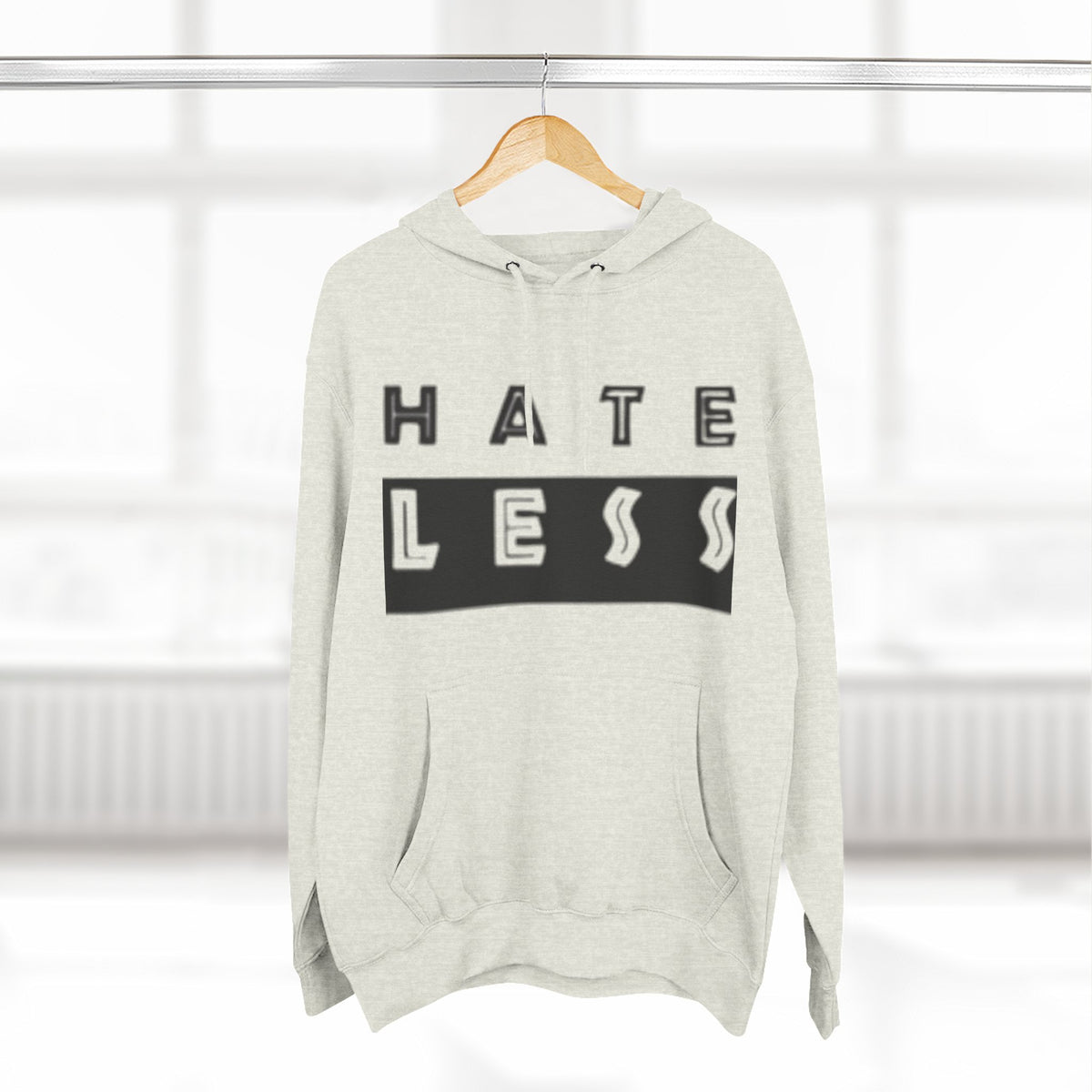 Hate Less Fleece Hoodie - Comfortable and Stylish Chill Wear