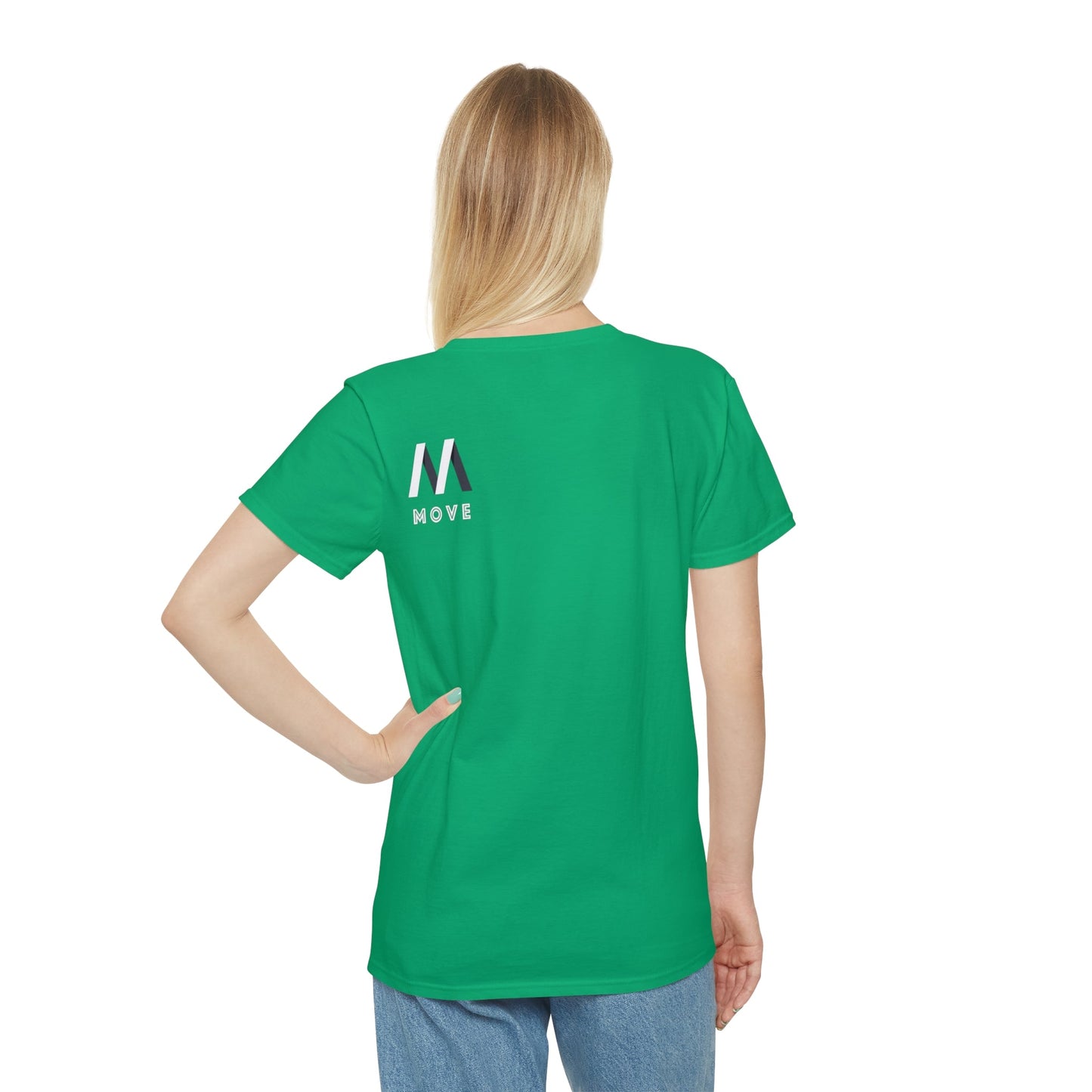 Unisex Move Graphic T-Shirt, Comfortable Casual Tee, Trendy Apparel for Everyday Wear, Gift for Fitness Enthusiasts, Stylish Wardrobe Staple Printify