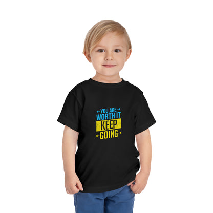 Vous en valez la peine Tee-shirt pour tout-petits 