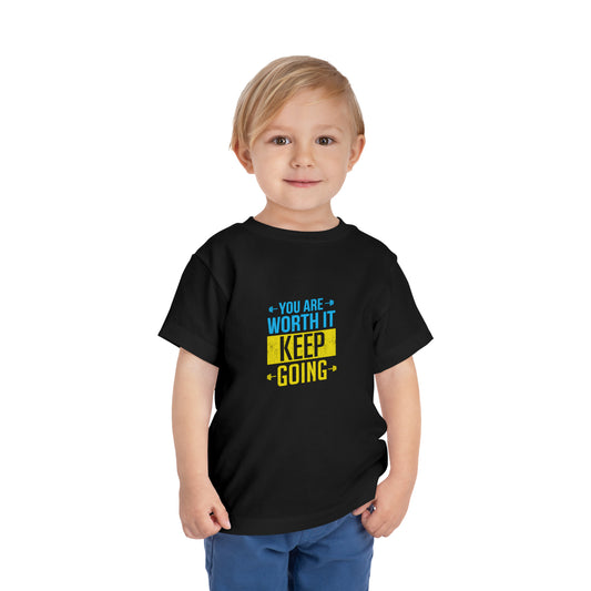 Vous en valez la peine Tee-shirt pour tout-petits 