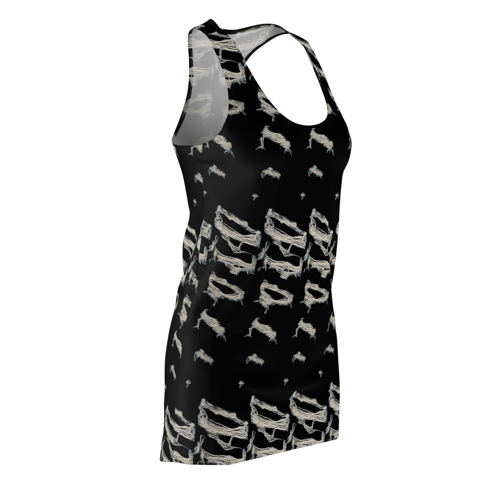 Chic Women's Racerback Dress, Summer Dress, Casual Dress, Stylish Party Dress, Unique AOP Dress, Gift for Her, Everyday Fashion Printify