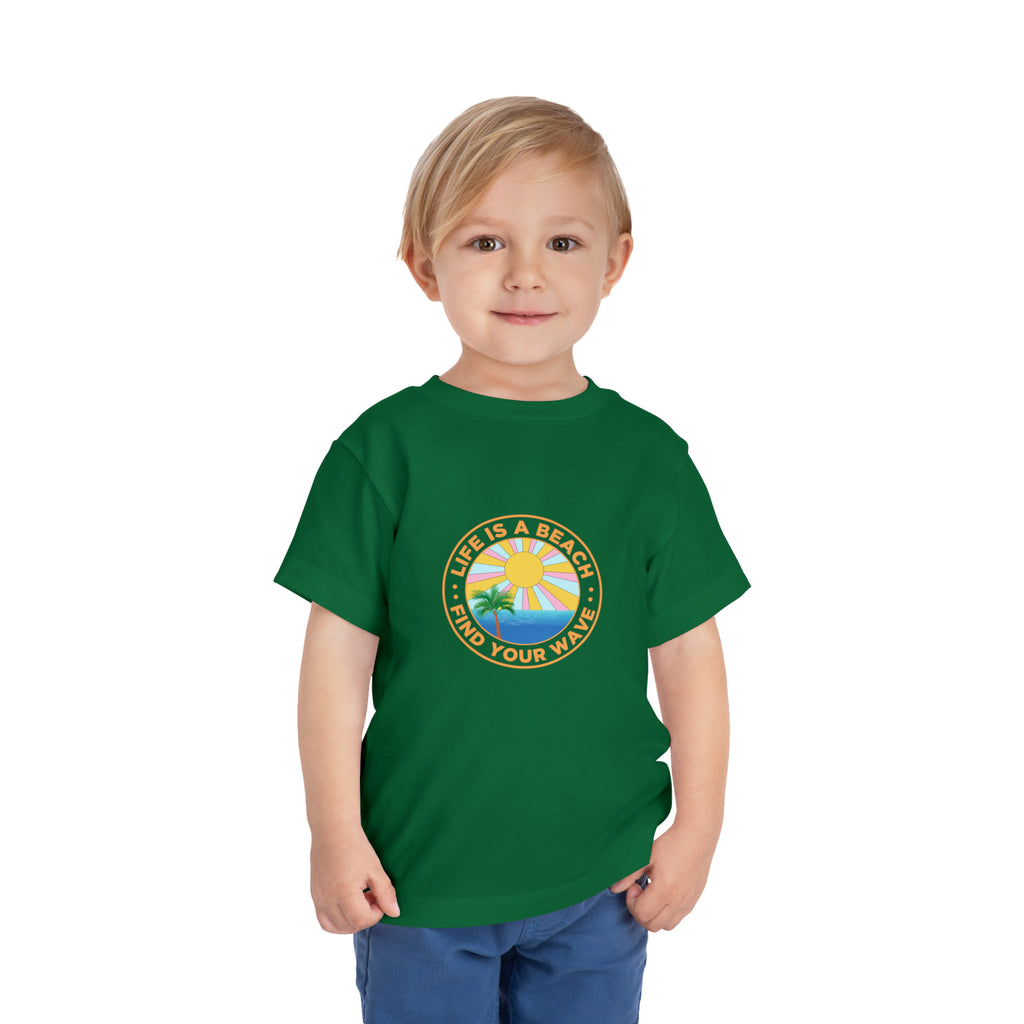 Life Is A Beach Toddler Tee