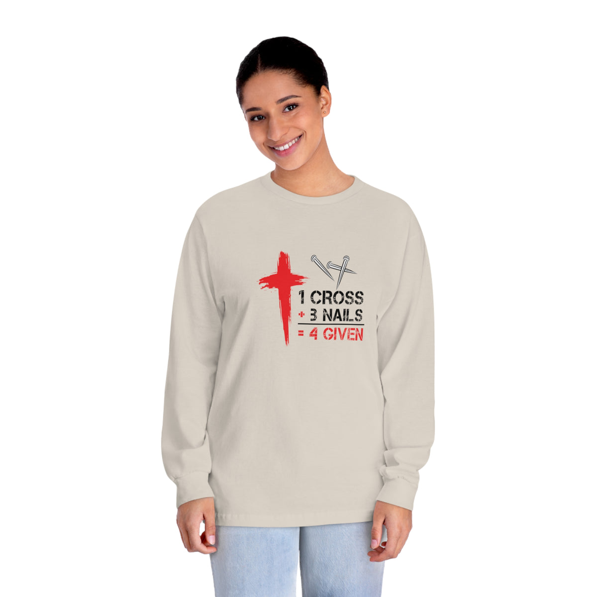 1Cross 3Nails Long Sleeve